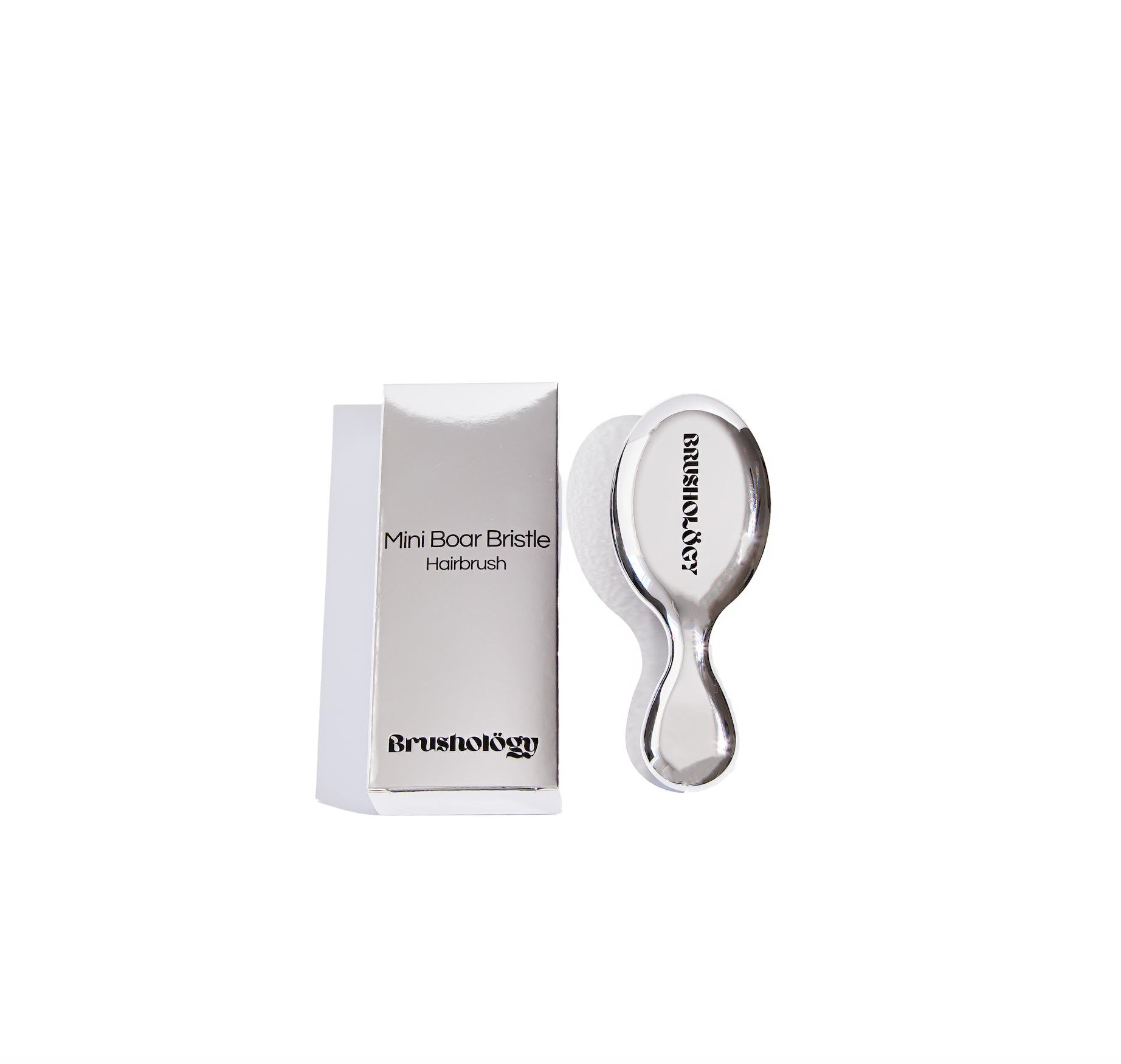 Mini Boar Bristle Hairbrush