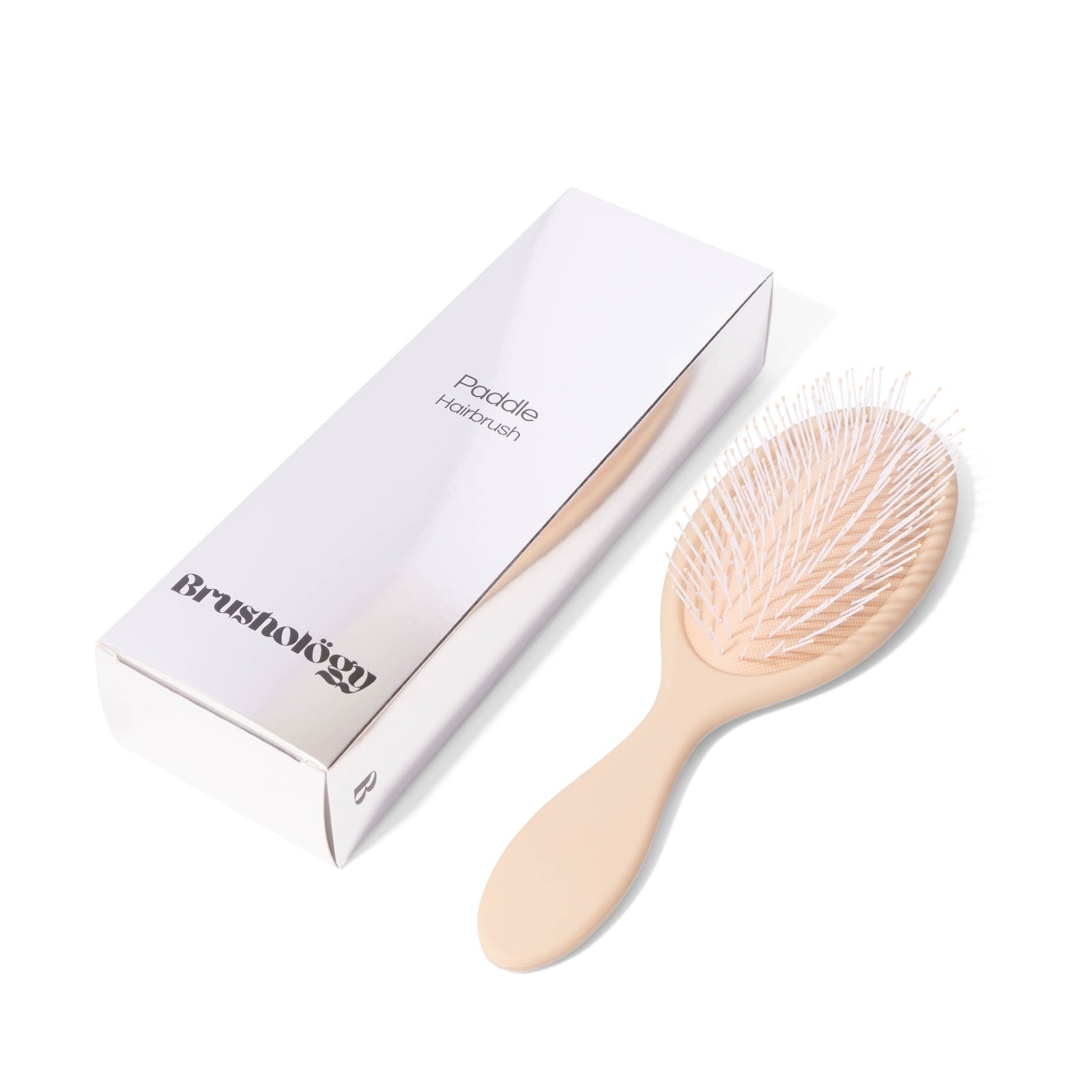 Beige Wet Detangler Hairbrush
