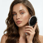 Mini Boar Bristle Hairbrush