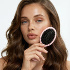 Mini Boar Bristle Hairbrush No.2