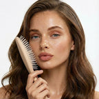 Beige Wet Detangler Hairbrush