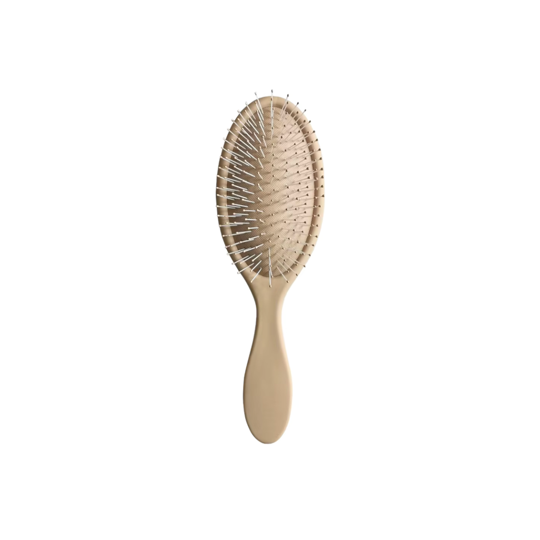 Beige Paddle Detangler Hairbrush
