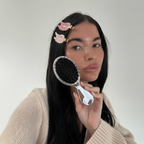 Mini Boar Bristle Hairbrush