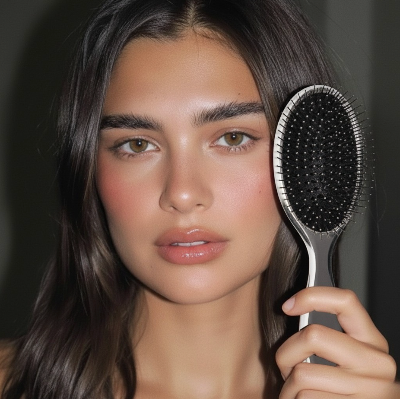 Metal Pin Hairbrush